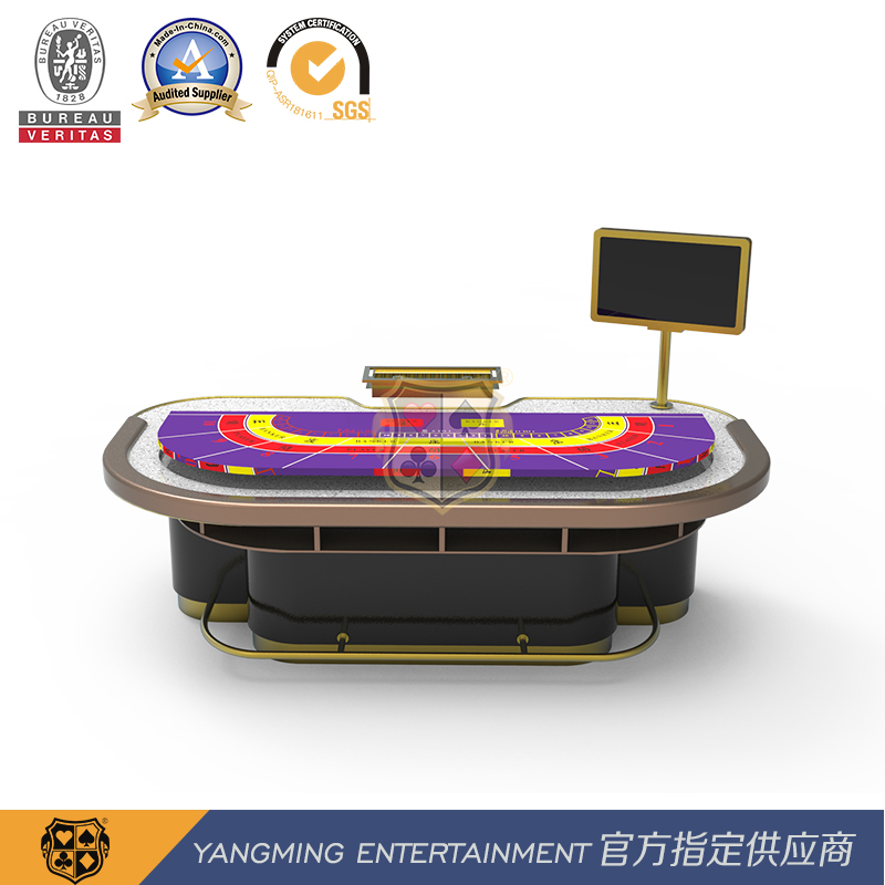 Luxury Customized Baccarat Gambling Casino Table, Poker Game Table Cloth