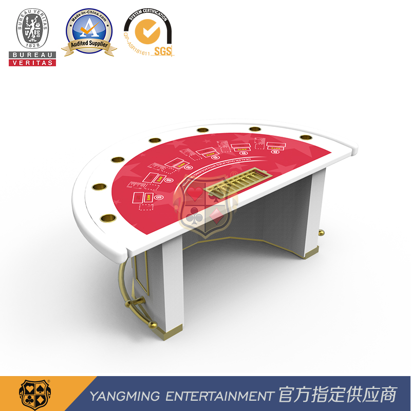 Customized Deluxe Black Jack Game Casino Table Tournament Exclusive