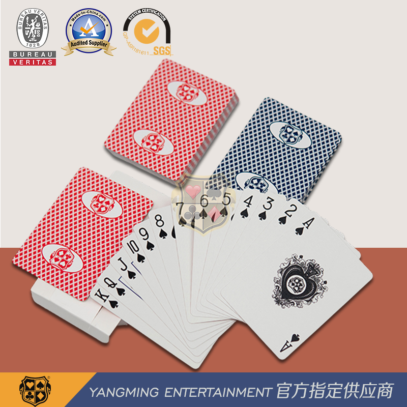 Casino Poker Playing Cards Waterproof PVC Texas Plastic Cards