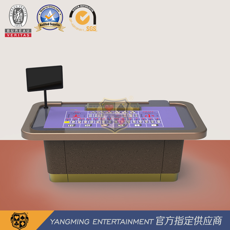 Traditional Classic Size Dice Treasure Gambling Table Professional Customized Poker Game