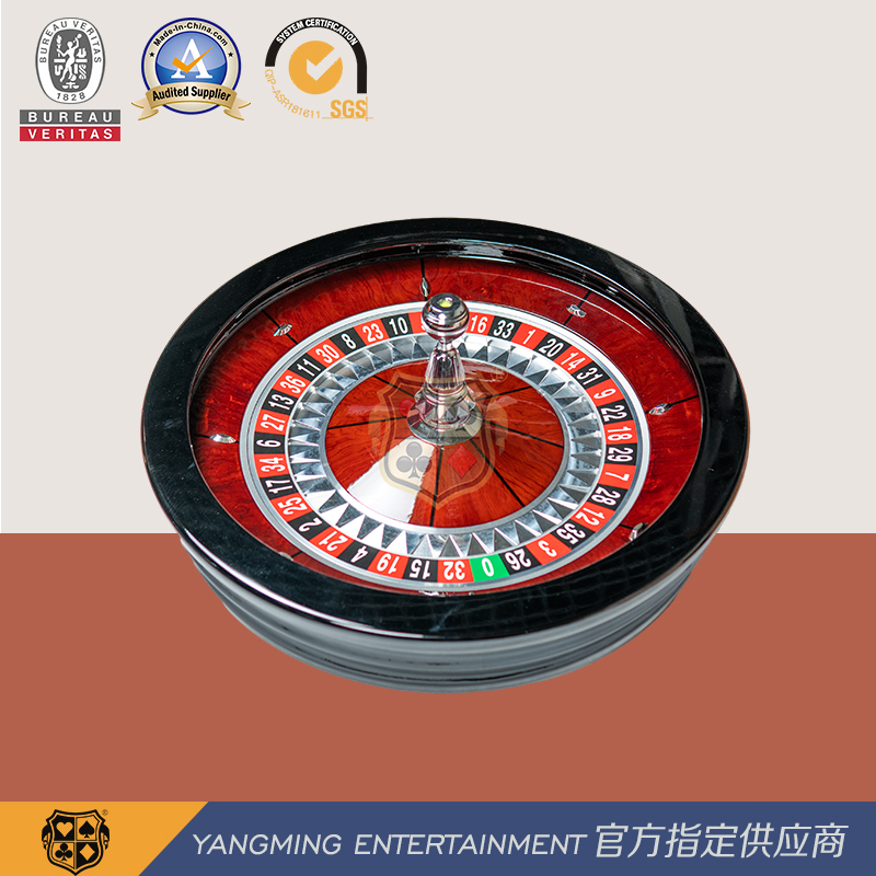 American manual roulette gambling poker game solid wood diameter 82 cm