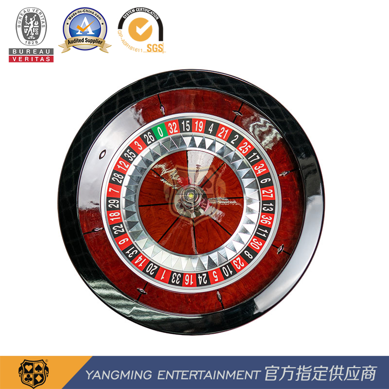American manual roulette gambling poker game solid wood diameter 82 cm